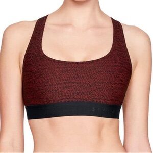 Under Armour Women's Cross Back Jacquard Q3 Sport Bra Size XS